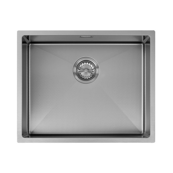 Hex Uno 500 Textured Kitchen Sink - Gunmetal